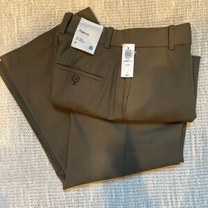 Agency High Rise Straight Leg Pants in Shitake